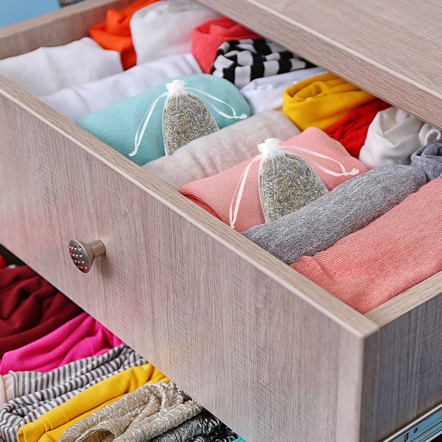 French Lavender Sachets Set of 48 for Closets and Drawers