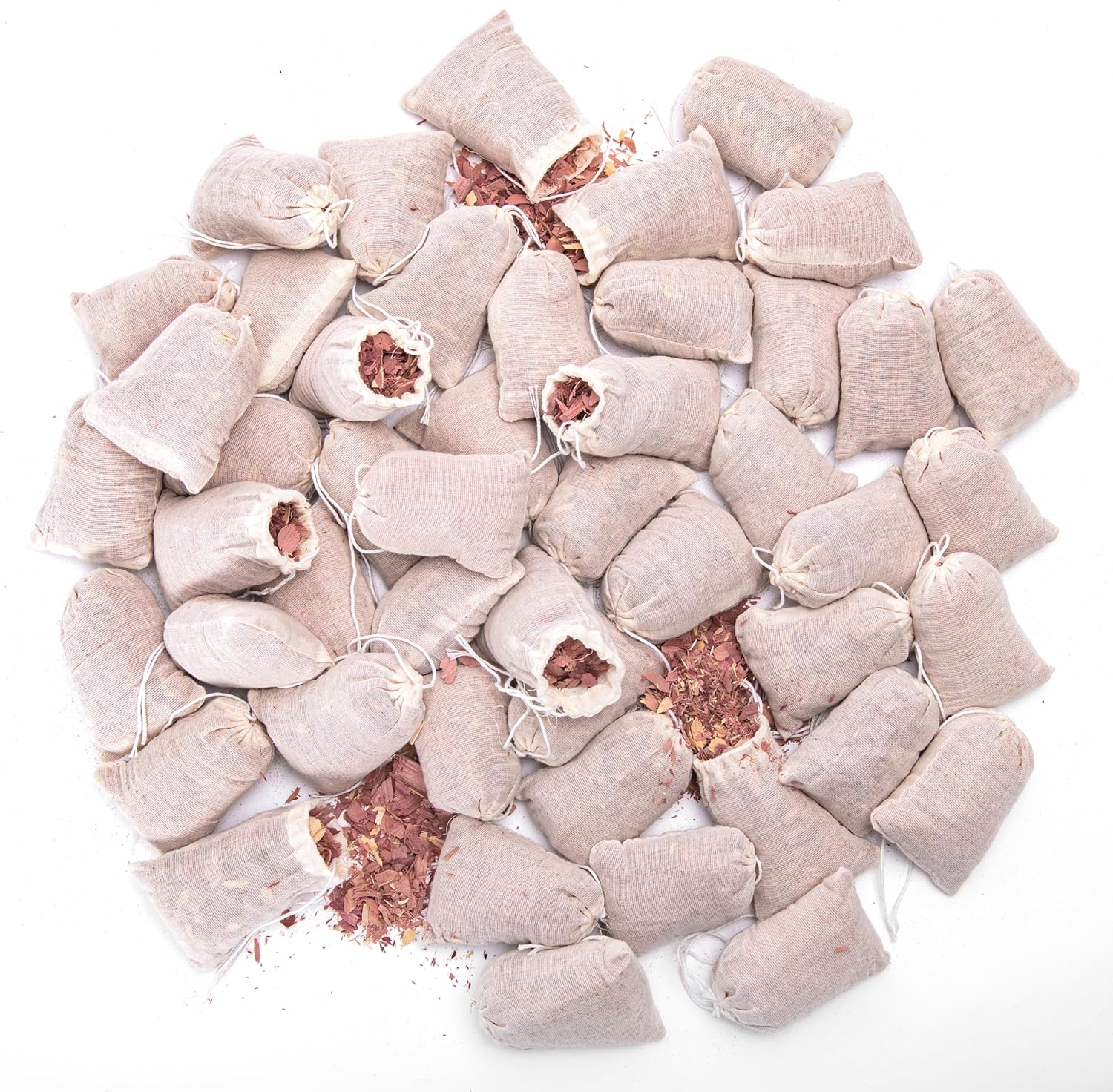 Red Cedar Sachets Pack of 48 for Home Fragrance